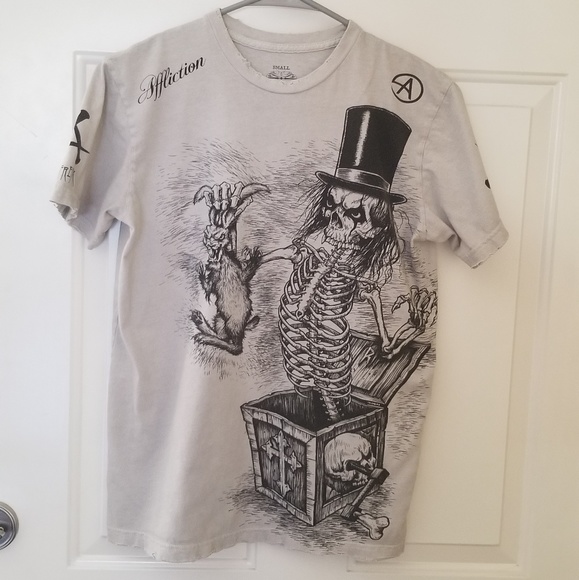 criss angel affliction shirts